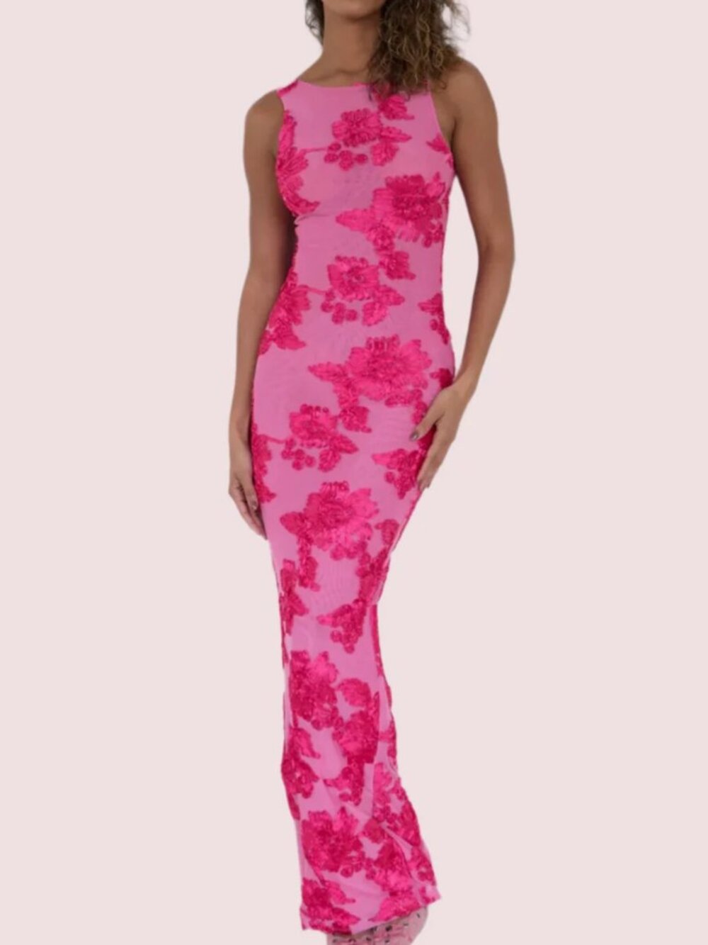 SLA The Label - Pink Dress